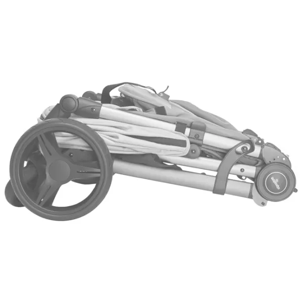 Cărucior pentru copil Baby Design Wave 117/ Graphite photo 5