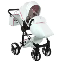 Cărucior pentru copil Junama Candy JCAN2IN101/ Pink photo 3