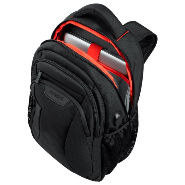 Рюкзак для ноутбука American Tourister At work 15.6"/ Красный Черный/ 25 л photo 6 Рюкзак для ноутбука American Tourister At work 15.6"/ Красный Черный/ 25 л photo 6