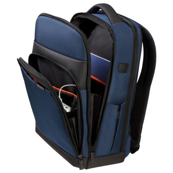 Рюкзак для ноутбука Samsonite Mysight 15.6"/ Черный Синий/ 19 л photo 5 Рюкзак для ноутбука Samsonite Mysight 15.6"/ Черный Синий/ 19 л photo 5