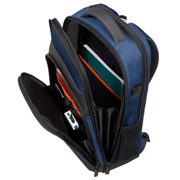 Рюкзак для ноутбука Samsonite Mysight 15.6"/ Черный Синий/ 19 л photo 6 Рюкзак для ноутбука Samsonite Mysight 15.6"/ Черный Синий/ 19 л photo 6