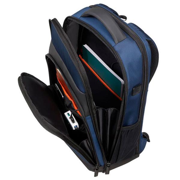 Рюкзак для ноутбука Samsonite Mysight 15.6"/ Черный Синий/ 19 л photo 6 Рюкзак для ноутбука Samsonite Mysight 15.6"/ Черный Синий/ 19 л photo 6