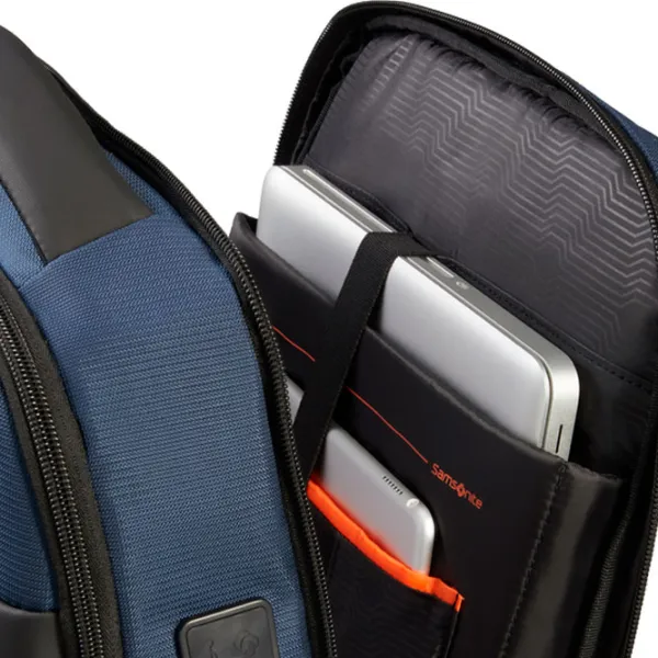 Рюкзак для ноутбука Samsonite Mysight 15.6"/ Черный Синий/ 19 л photo 9 Рюкзак для ноутбука Samsonite Mysight 15.6"/ Черный Синий/ 19 л photo 9