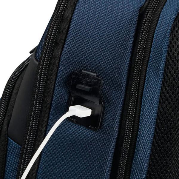 Рюкзак для ноутбука Samsonite Mysight 15.6"/ Черный Синий/ 19 л photo 11 Рюкзак для ноутбука Samsonite Mysight 15.6"/ Черный Синий/ 19 л photo 11