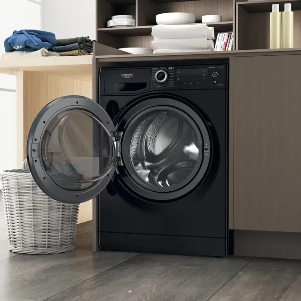 Стиральная машина с сушкой Hotpoint-Ariston NDD 11725 BDA EE 11 кг / 1600 об/мин / Черный photo 7