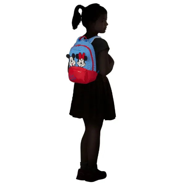 Ghiozdan pentru copii Samsonite Disney Ultimate 2.0 Minnie-Mickey S+ Blue  / Red Blue / 8.5l photo 7 Ghiozdan pentru copii Samsonite Disney Ultimate 2.0 Minnie-Mickey S+ Blue  / Red Blue / 8.5l photo 7