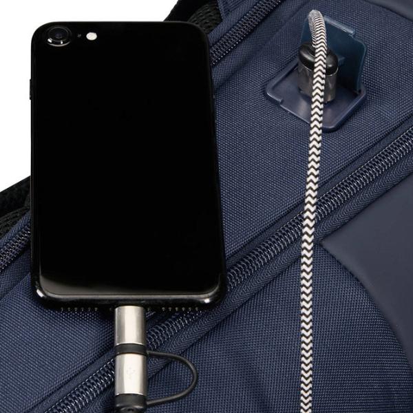 Рюкзак для ноутбука Samsonite Stackd Biz 15.6"/ Темно-синий/ 16.5 л photo 7 Рюкзак для ноутбука Samsonite Stackd Biz 15.6"/ Темно-синий/ 16.5 л photo 7