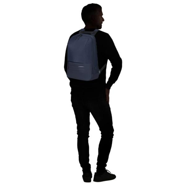 Рюкзак для ноутбука Samsonite Stackd Biz 15.6"/ Темно-синий/ 16.5 л photo 8 Рюкзак для ноутбука Samsonite Stackd Biz 15.6"/ Темно-синий/ 16.5 л photo 8