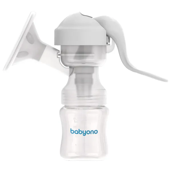 Pompă de sân BabyOno ANATOMY Manuală/ 150 ml photo 2 Pompă de sân BabyOno ANATOMY Manuală/ 150 ml photo 2