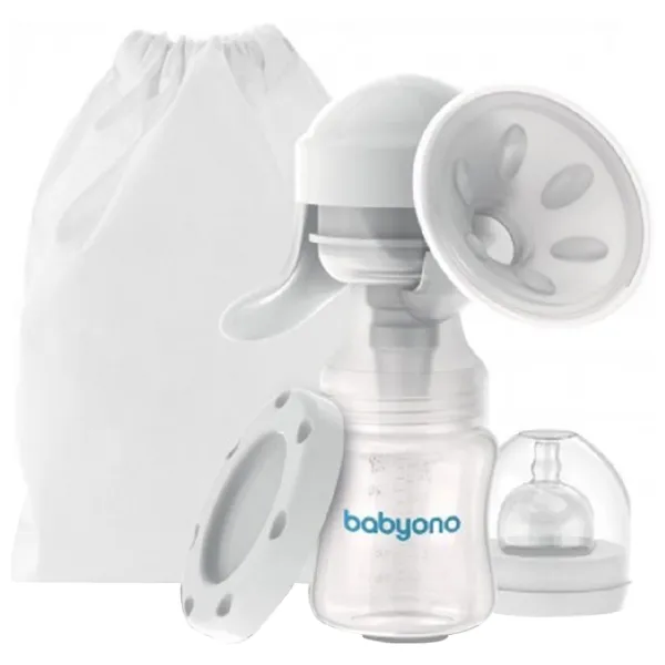 Pompă de sân BabyOno ANATOMY Manuală/ 150 ml photo 3 Pompă de sân BabyOno ANATOMY Manuală/ 150 ml photo 3