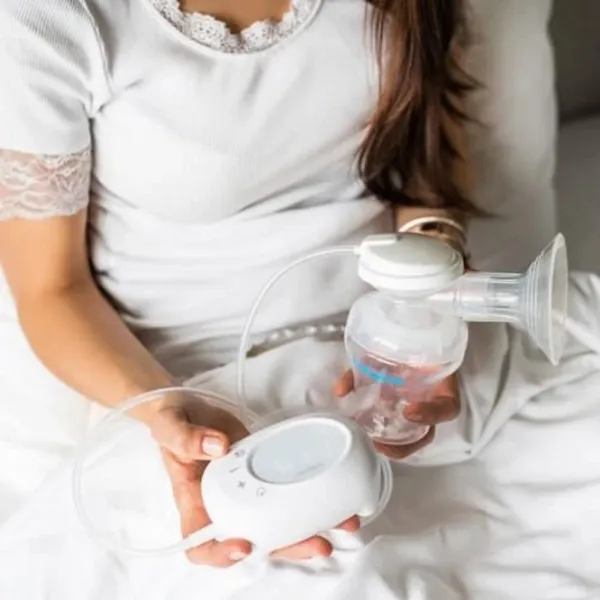 Pompă de sân BabyOno Compact Plus Electrică/ 180 ml photo 4