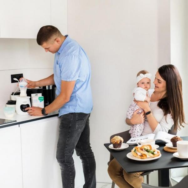 Подогреватели для бутылочек BabyOno 0968/ 02 Электронное/ Серый photo 8