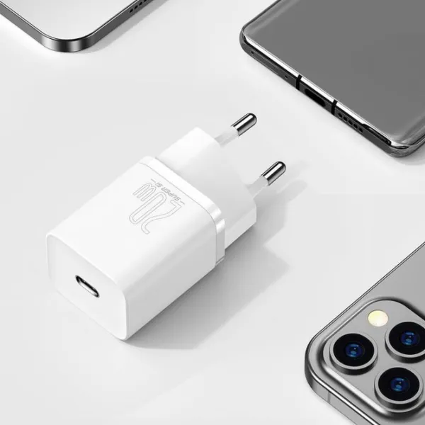 Сетевое зарядное устройство Baseus CCSUP-B02 3 A/ Белый photo 4