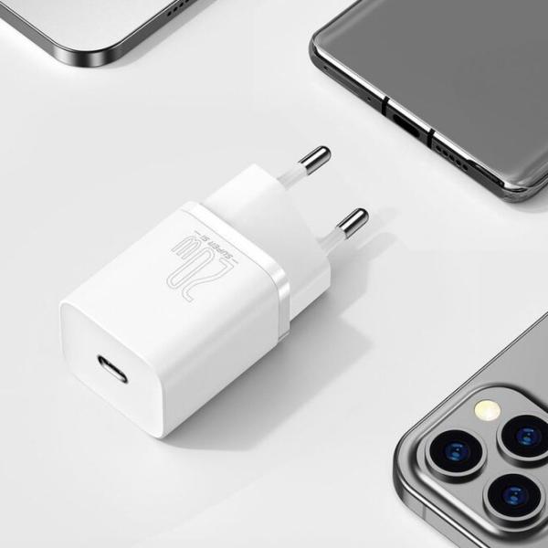 Сетевое зарядное устройство Baseus CCSUP-B02 3 A/ Белый photo 4