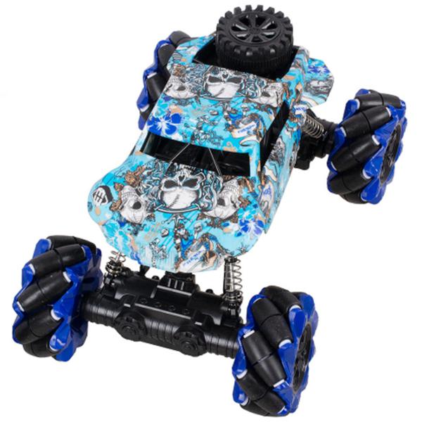 Mașină RC Alloy Climbing Side Row Twisting LH-C015C 15 km/ h/ 2.4 GHz/ Blue photo 2