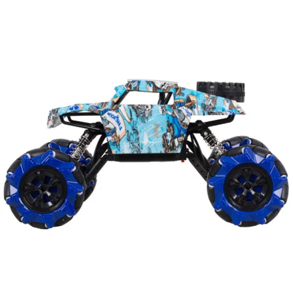 Mașină RC Alloy Climbing Side Row Twisting LH-C015C 15 km/ h/ 2.4 GHz/ Blue photo 4