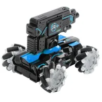 Mașină Lead Honor Shooting Car LH-C029B 15 km/h / 2.4 GHz / Black Blue photo 2