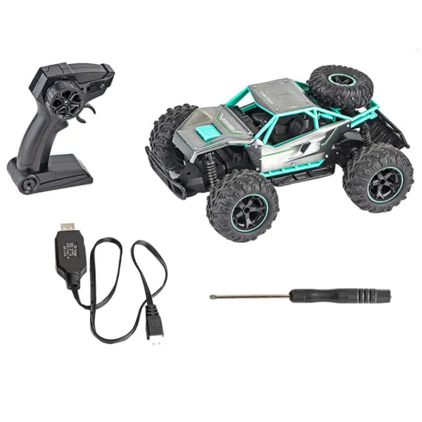 Mașină Lead Honor Alloy High-Speed LH-C039 20 km/h / 2.4 GHz / Black Turcuaz photo 4