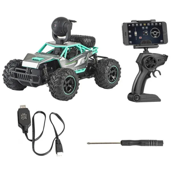 Машинка Lead Honor Alloy Climbing Car with Wi-Fi camera LH-C039W-1 20 км/ч / 2.4 ГГц / Черный Turcuaz photo 3