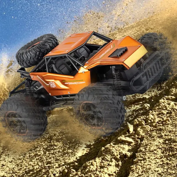Mașină Lead Honor Alloy High-Speed LH-C039 20 km/h / 2.4 GHz / Black Orange photo 3