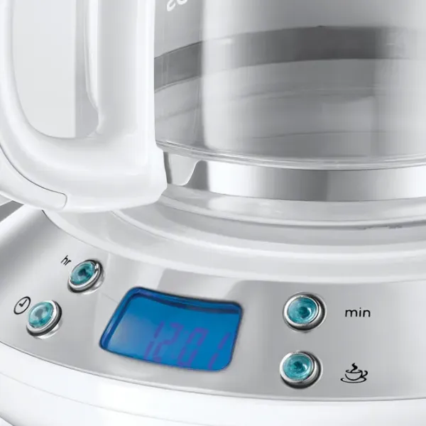 Кофеварка Russell Hobbs Inspire 24390-56 Капельная/ 1.25 л/ Белый photo 2