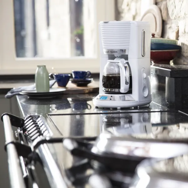 Кофеварка Russell Hobbs Inspire 24390-56 Капельная/ 1.25 л/ Белый photo 7