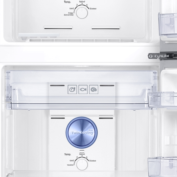 Frigider Samsung RT32K5000S9/UA cu congelator sus 330 l / 171.5 cm / Inox photo 6