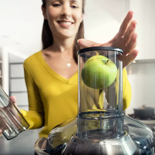 Storcator de fructe Philips HR1922/ 20 Centrifugă/ 1200 W/ Black Silver photo 2