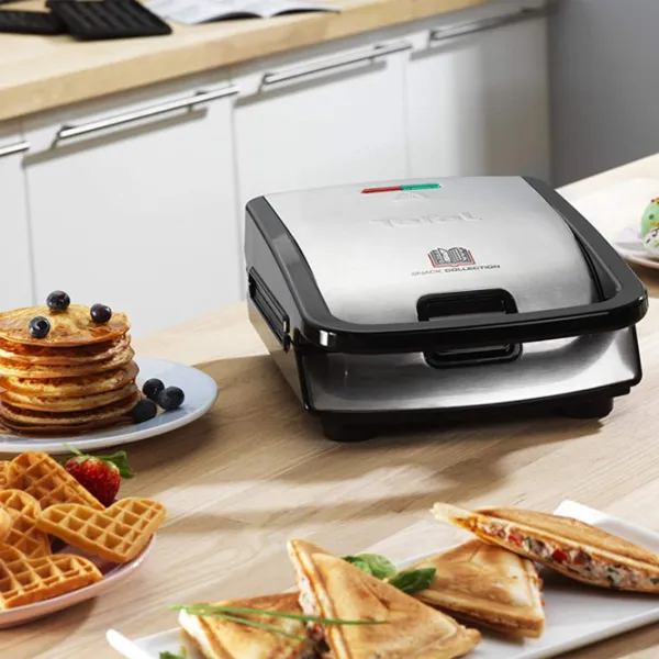 Aparat pentru sandvișuri Tefal SW852D12 700 W / Inox photo 6