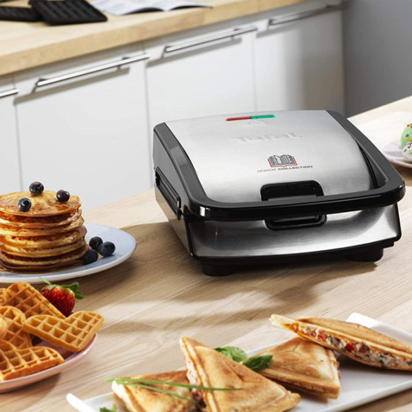 Aparat pentru sandvișuri Tefal SW852D12 700 W / Inox photo 6