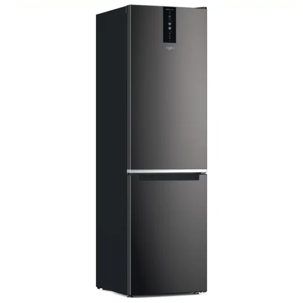 Frigider Whirlpool W7X 93T KS cu congelator jos 367 l / 202.7 cm / Black photo 2