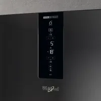 Frigider Whirlpool W7X 93T KS cu congelator jos 367 l / 202.7 cm / Black photo 5