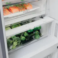 Frigider Hotpoint-Ariston HAFC8 TO32SX cu congelator jos 335 l / 191.2 cm / Inox photo 6