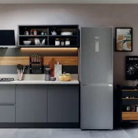 Frigider Hotpoint-Ariston HAFC8 TO32SX cu congelator jos 335 l / 191.2 cm / Inox photo 7