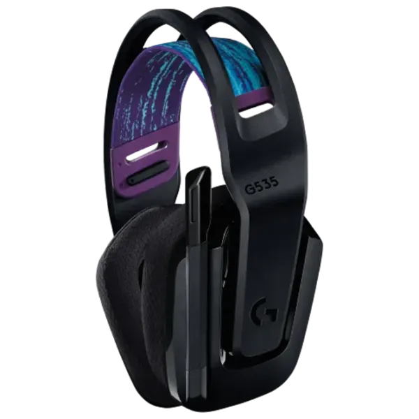 Căști Logitech G535 Black Cu fir/ Gaming photo 3