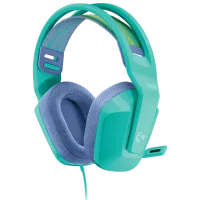 Наушники Logitech G335 Синий Мятный Проводная/ Игровой photo 3
