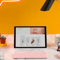 Tastatură Logitech K380 Fără fir / Rose photo 6