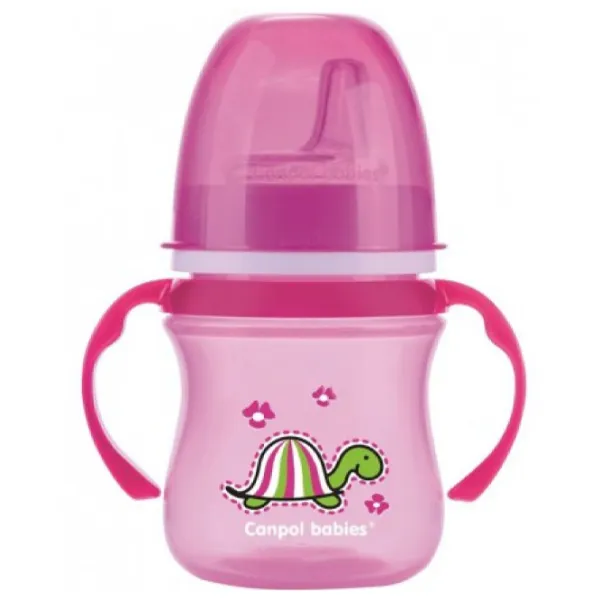 Sticluță Canpol 35/ 207 120 ml 6 luni/ Silicon, plastic/ Blue photo 3 Sticluță Canpol 35/ 207 120 ml 6 luni/ Silicon, plastic/ Blue photo 3