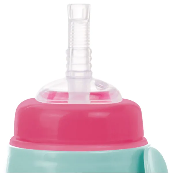Sticluță cu pai Canpol 56/ 515 350 ml 12 luni/ Silicon, plastic/ Blue photo 5 Sticluță cu pai Canpol 56/ 515 350 ml 12 luni/ Silicon, plastic/ Blue photo 5