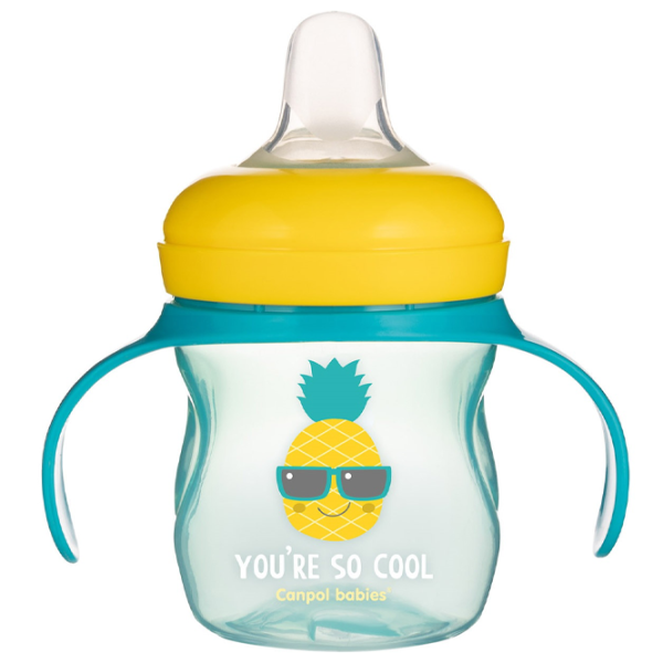 Sticluță Canpol 57/ 303 150 ml 3 luni/ Silicon, plastic/ Blue photo 2 Sticluță Canpol 57/ 303 150 ml 3 luni/ Silicon, plastic/ Blue photo 2