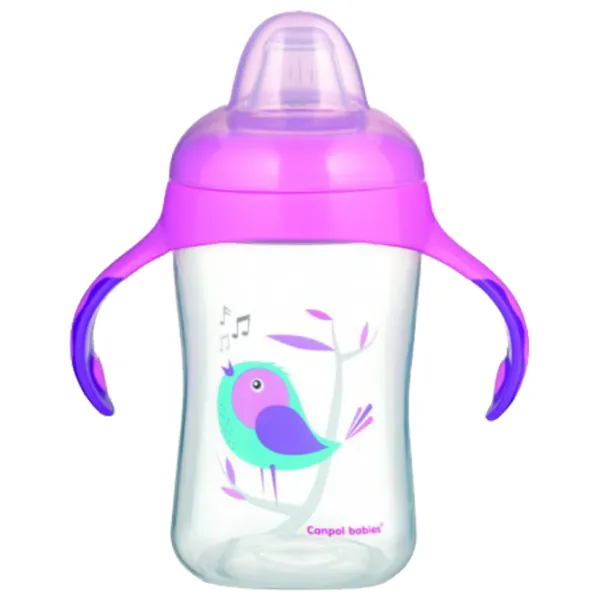 Sticluță Canpol 56/ 519 300 ml 6 luni/ Plastic/ Transparent photo 2 Sticluță Canpol 56/ 519 300 ml 6 luni/ Plastic/ Transparent photo 2