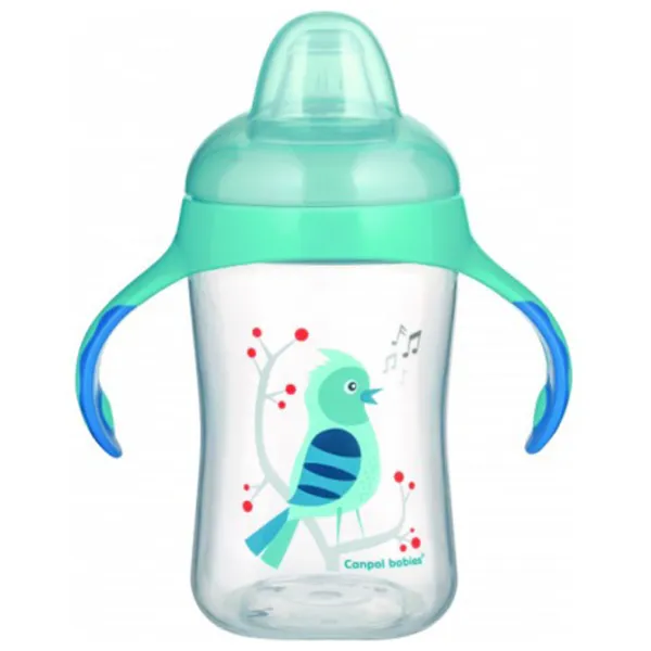 Sticluță Canpol 56/ 519 300 ml 6 luni/ Plastic/ Transparent photo 3 Sticluță Canpol 56/ 519 300 ml 6 luni/ Plastic/ Transparent photo 3