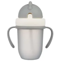 Sticluță Canpol 56/ 522 210 ml 9 luni/ Silicon, plastic/ Yellow photo 3