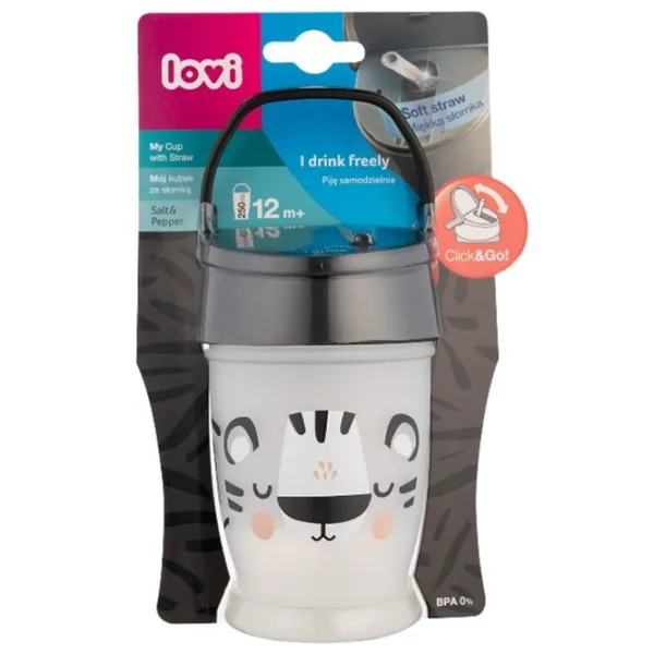 Sticluță cu pai Canpol 35/ 356 250 ml 14 luni/ Silicon, plastic/ White photo 3 Sticluță cu pai Canpol 35/ 356 250 ml 14 luni/ Silicon, plastic/ White photo 3