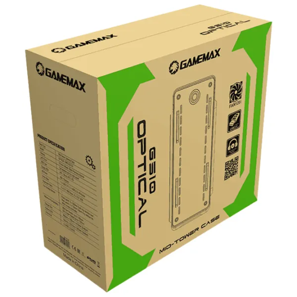 Корпус Gamemax Optical G510 Mid Tower / Белый photo 8