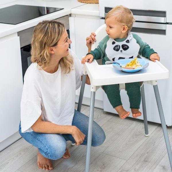 Слюнявчик BabyOno 0829/ 01 Классическая/ Силикон/ Светло-серый photo 6 Слюнявчик BabyOno 0829/ 01 Классическая/ Силикон/ Светло-серый photo 6