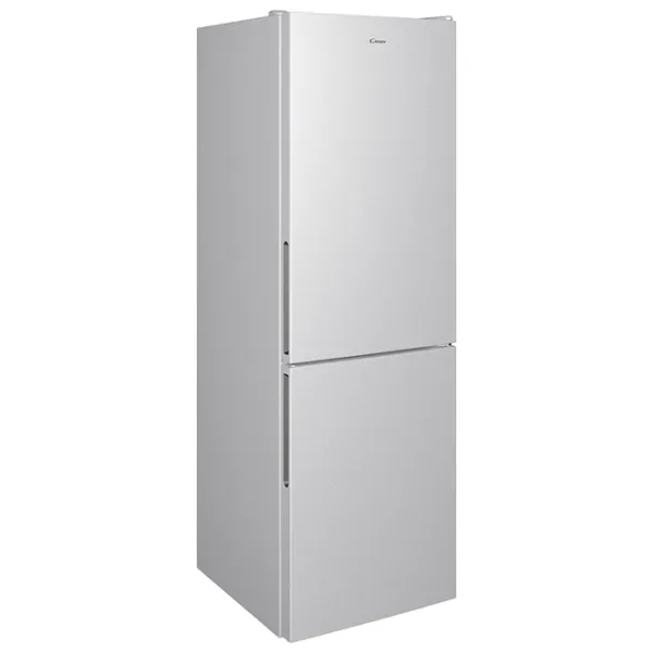 Frigider Candy CCE3T618FS cu congelator jos 342 l / 185 cm / Silver photo 2