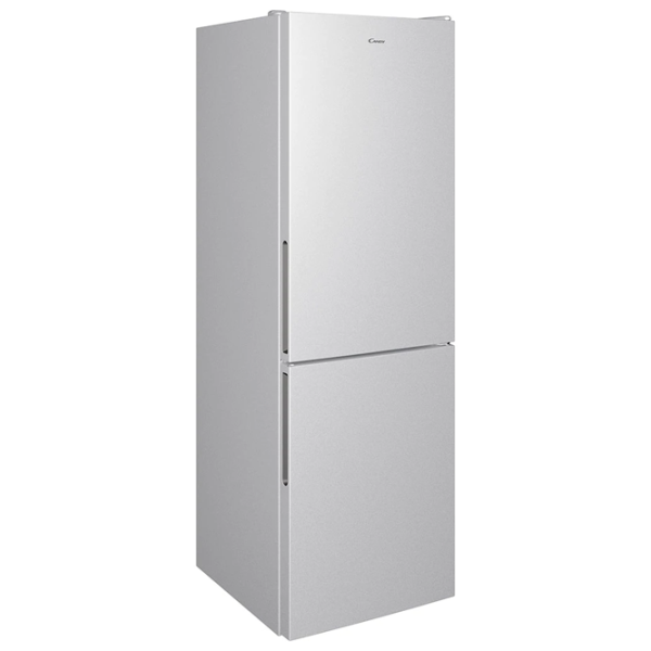 Frigider Candy CCE3T618FS cu congelator jos 342 l / 185 cm / Silver photo 2