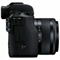 Cameră foto Canon EOS M50 Mark II & EF-M 15-45mm f/ 3.5-6.3 IS STM Kit + Vlogger Kit CMOS/ Black photo 4