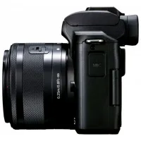 Cameră foto Canon EOS M50 Mark II & EF-M 15-45mm f/ 3.5-6.3 IS STM Kit CMOS/ Black photo 3
